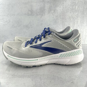 Brooks Adrenaline GTS 22 Women's 9 B Running Shoes Gray Sneakers Gym Athletic
